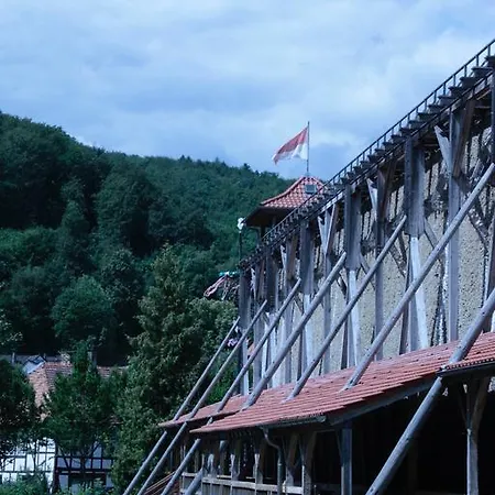 Mittelalterliches Fachwerkhaus Am Diebesturm - Klimatisiert- Ferienhaus Bad Sooden-Allendorf