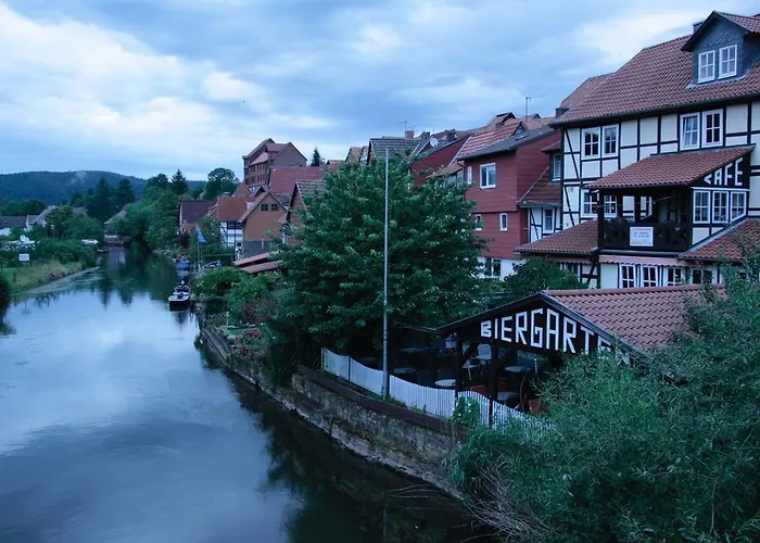 Nyaraló Mittelalterliches Fachwerkhaus Am Diebesturm - Klimatisiert- Bad Sooden-Allendorf