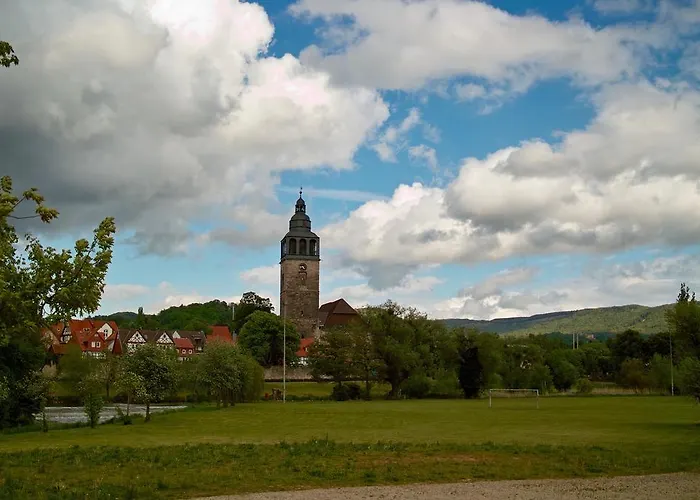 Mittelalterliches Fachwerkhaus Am Diebesturm - Klimatisiert- * Bad Sooden-Allendorf